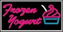Frozen Yogurt Lightbox Sign