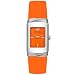 Emporio Armani Women's Orange Rubber Watch #AR1025
