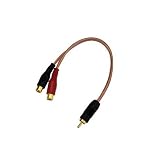 Hama CarHifi-Y-Adapter 2 Cinch-Kupplung - Cinch-Stecker