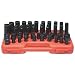 Sunex Tools (SUN2669) 40 Piece 1/2" Drive Standard and Deep Metric Impact Socket Set