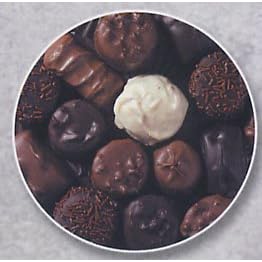 Box of Chocolate candy Auto Coaster, Single Coaster for Your Car cup holder by Highland Graphics