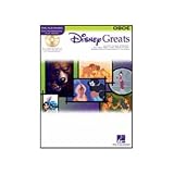 Hal Leonard Disney Greats for Oboe Instrumental Play Along Pack Book and CD
