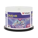 DVD+R, 16x Speed, 4.7GB, Branded, F Recorders Drives, 50 PK by