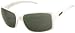 Gucci Sunglasses 1407/S, White Frame/ Gray Lenses/ Silver Detail