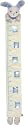BeanFramed Peek A Boo Bunny-Blue Growth Chart