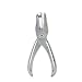 15-Sheet Capacity 2"" Reach 1-Hole 1/4"" Star Punch, 6-1/2""L, Chrome/Purple (MCG52200)