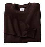 NEW Gildan Ultra Cotton - 100% Cotton Long Sleeve T-Shirt Dark Chocolate-XL