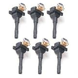 #IC68 90-95 BMW IGNITION COILS 318 325 M3 525 530 740 740 840 E34 12131726177 Set... by MotorKing