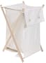 Ecru Folding Hamper