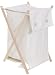 Ecru Folding Hamper