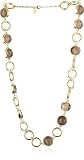 KARA by Kara Ross Resin Imprint Section Necklace, Copper Water Snake