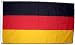 XXL Flagge Fahne Deutschland, genäht 150 x 250 cm