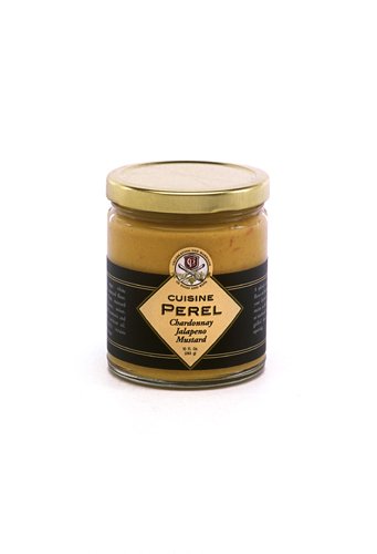 Chardonnay Mustard with Jalapeno by Cuisine Perel
