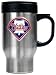 Philadelphia Phillies Stainless Steel Travel Mug - Primary Logo MLB Baseball