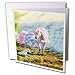 Mythical - Unicorn With Baby - Greeting Cards-12 Greeting Cards with envelopes