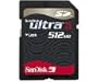 Sandisk 512MB ULTRA II SD (SDSDH-512) & BlueProton USB 2.0 Secure Digital Card Reader Writer
