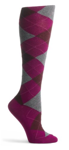Hue Women's Argyle Knee Sock under The Apparel Store