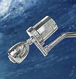 Shower Filter, Chrome w/ Replaceable Cartridge