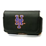 New York Mets Baseball Cell Phone Case with Magnetic closure and Belt Loops with Free Lanyard Set.