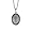 Eve's Addiction Stainless Steel St. Christopher Medal, 20 inches