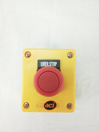 E-Stop Station, Push Button, Momentary, 2 NC Contacts