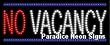 No Vacancy LED Sign 11 x 27