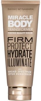 Miracle Body Transformer Tinted Moisturizer, 6 oz Glow Tint, Tones, Firms &amp; Illuminates Skin