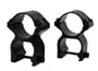 1 Inch Scope Rings Extra High See Through Mount For Weaver Style Base.