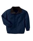 Fleece-Lined Nylon Jacket