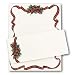 Masterpiece Plaid Bow / Christmas Letterhead - 8.5 x 11 - 100 Sheets