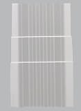 Genova #AW203 2x3 White Vinyl Coupler