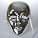 Silver Drama Mask