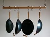 Track Rack Ceiling Pot Rack in Natural - Taylor & Ng