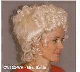 Garland Costume Wig.....Mrs. Santa