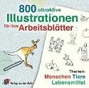 800 attraktive Illustrationen für Ihre Arbeitsblätter. CD-ROM ab Windos 95. Themen: Menschen, Tiere, Lebensmittel.  (Lernmaterialien)