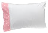 Review Cath Kidston 7006 SC P / Cath Kidston Large Spot Standard Pillowcase Side Cuff, Pink