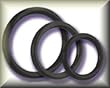 Personal Lube Included ss Tri Rings Black Prolong Ring - y2Male Personal Aids