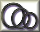 Personal Lube Included ss Tri Rings Black Prolong Ring - y2Male Personal Aids