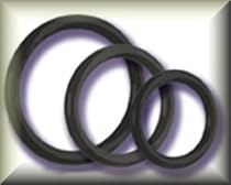 Personal Lube Included ss Tri Rings Black Prolong Ring - y2Male Personal Aids