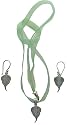 Bodhi Leaf Necklace and Earring Set