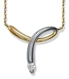 .10CT Round Diamond Freeform Pendant