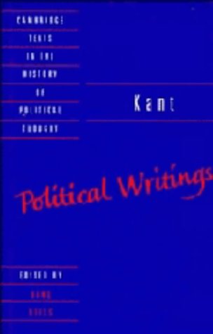 Kant: Political Writings