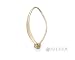 Ed Levin Gold Ellipse Earrings