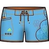 Superangebot: Adidas Tankini / Bikini Hose/ Shorty f&uuml;r Damen - Topmodisch mit Logoprint. - Adidas