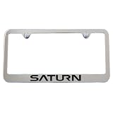 Saturn Chrome License Plate Frame High-End