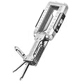 Swiss+Tech TFCSCR-PS Transformer Xi KeyChain MultiTool with Flashlight, Screwdriver, Work Light LEDs