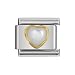 Zoppini Pearl Heart Link