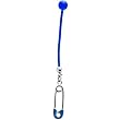 Pregnant Baby Blue Safety Pin Belly Ring
