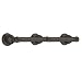 American Standard 8040.232.068 Prairie Field Double Toilet Paper Holder, Blackened Bronze
