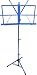 Sky Brand New Lightweight Adjustable Folding Music Stand with Carrying Bag, Blue
